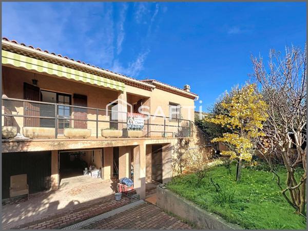 Calme et accès pinède pour cette maison familiale de 196m2 habitables sur 500 m2 de terrain