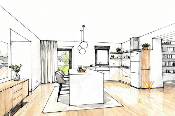 PLATEAU DE REZ DE JARDIN 79 M²