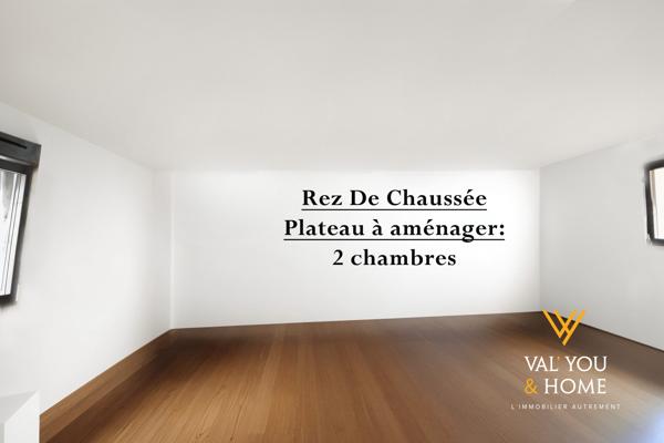 PLATEAU DE REZ DE JARDIN 79 M²