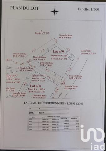 Terrain à vendre 953 m² Razès