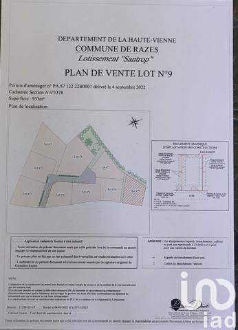 Terrain à vendre 953 m² Razès