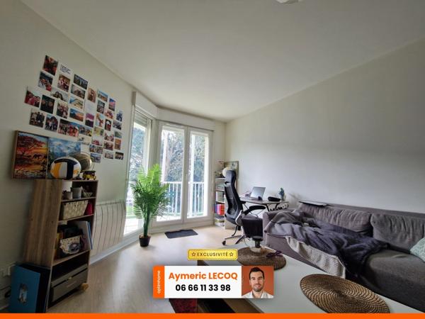 T2 avec balcon vue sur Loire et parc boisé