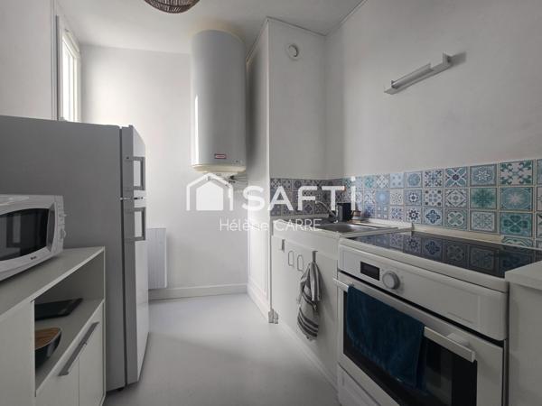 Appartement rénové de 2 pièces