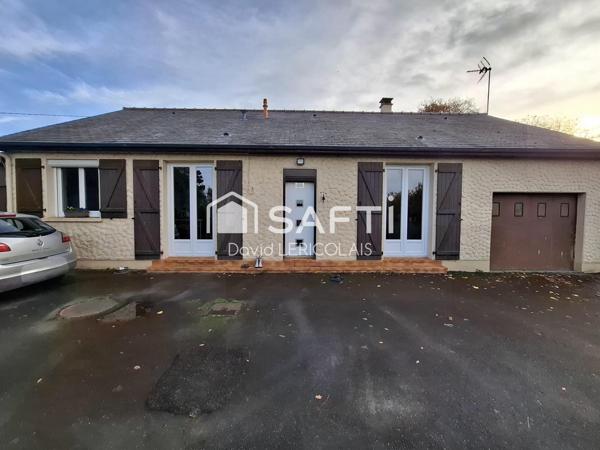 BELLE MAISON DE PLAIN PIED AVEC GRAND TERRAIN