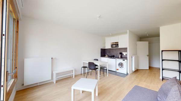 ASNIERES SUR SEINE : appartement F1 (28,09 m² Carrez) à louer