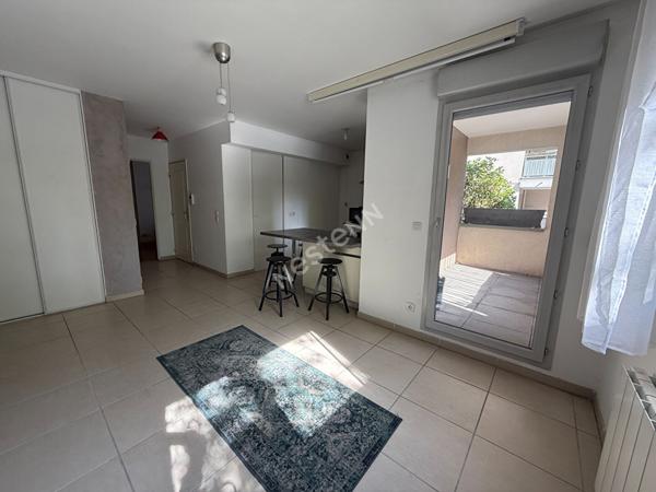 Appartement T2 Villeurbanne proche Grand clément, loggia,cuisine US équipée, copropriété récente, possibilité garage.