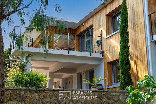 Villa californienne rénovée à deux pas des plages
