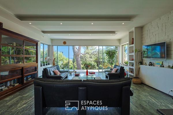 Villa californienne rénovée à deux pas des plages