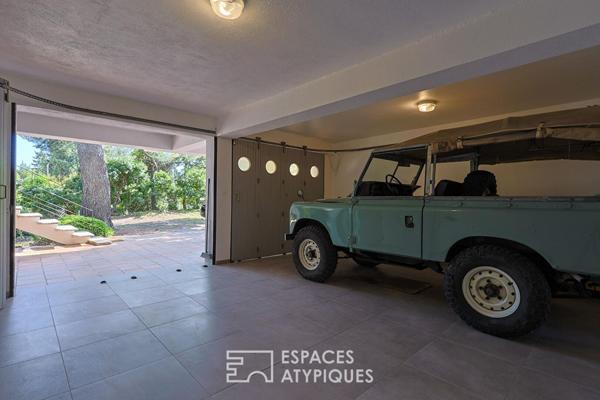 Villa californienne rénovée à deux pas des plages