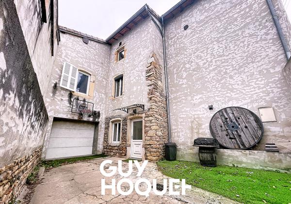 Maison Ancienne avec Cachet 3 Chs + Garage et Cour - 71570 LA CHAPELLE DE GUINCHAY