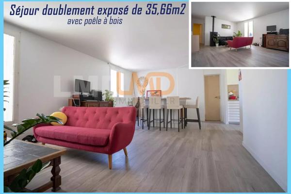 Maison de 85m2 avec 662m2 de terrain à La Salvetat-Saint-Gilles