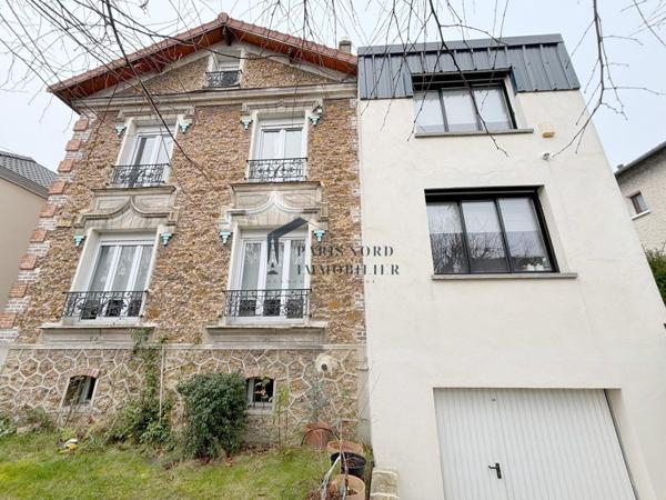 Aulnay-sous-Bois (93600) Belle meulière avec agrandissement récent