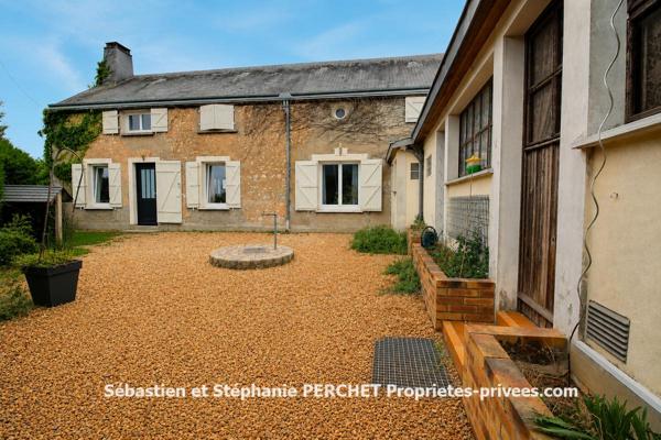 Longère de caractère 144 m² ? 3/4 chambres ? Terrain 949 m²
