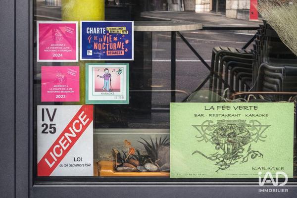 Restaurant à vendre 75 m² Besançon