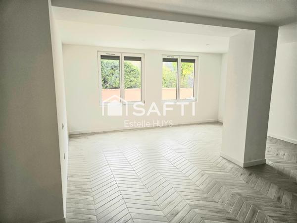 Appartement de 129m2 avec terasse