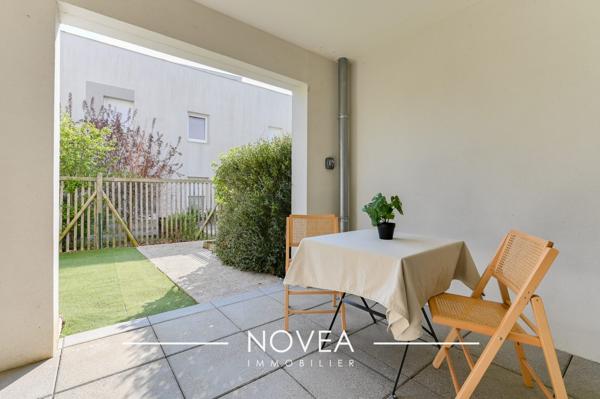 T3 avec jardin et loggia