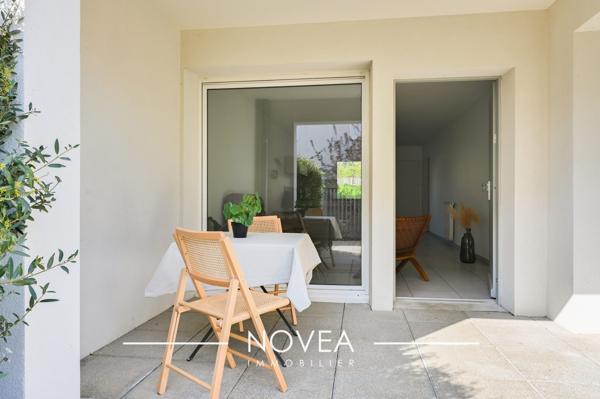 T3 avec jardin et loggia