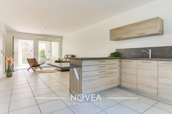 T3 avec jardin et loggia