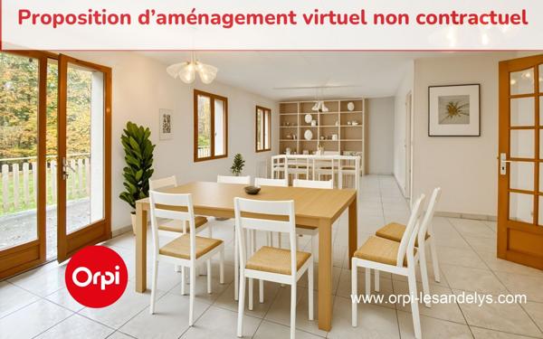 Maison à vendre    8 pièces • 131 m2 Les Andelys