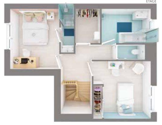 ENTRE L'APPARTEMENT ET LA MAISON - AVEC JARDIN ET GARAGE