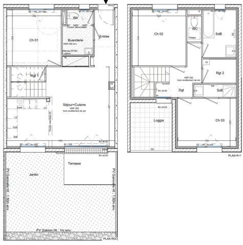 ENTRE L'APPARTEMENT ET LA MAISON - AVEC JARDIN ET GARAGE