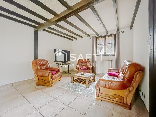 Maison de plain-pied avec dépendance et garage