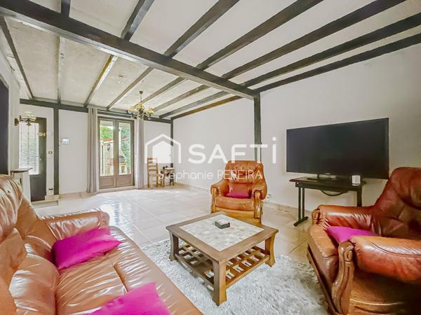 Maison de plain-pied avec dépendance et garage