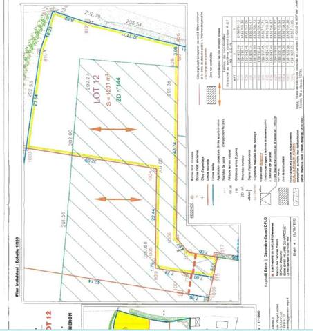 Parcelle de terrain à bâtir en lotissement