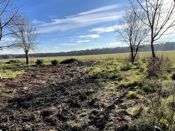 Magnifique terrain hors lotissement avec vue sur la nature