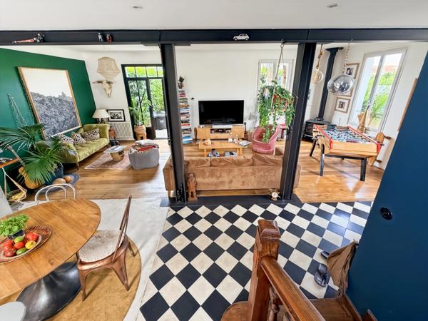 Anglet – Cinq Cantons | Maison de caractère 1920 + studio indépendant – 190 m² – Patio piscine
