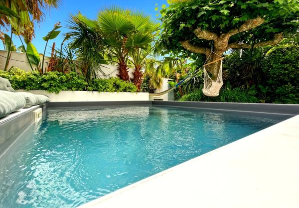 Anglet – Cinq Cantons | Maison de caractère 1920 + studio indépendant – 190 m² – Patio piscine