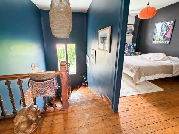 Anglet – Cinq Cantons | Maison de caractère 1920 + studio indépendant – 190 m² – Patio piscine