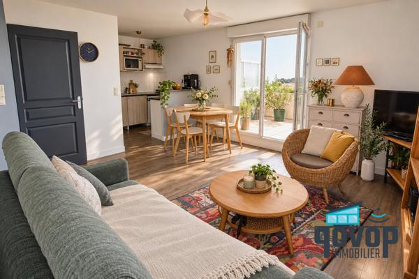 Appartement T2 avec belle terrasse