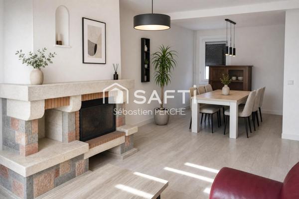 Maison traditionnelle de 89m² sur un terrain de 380m²