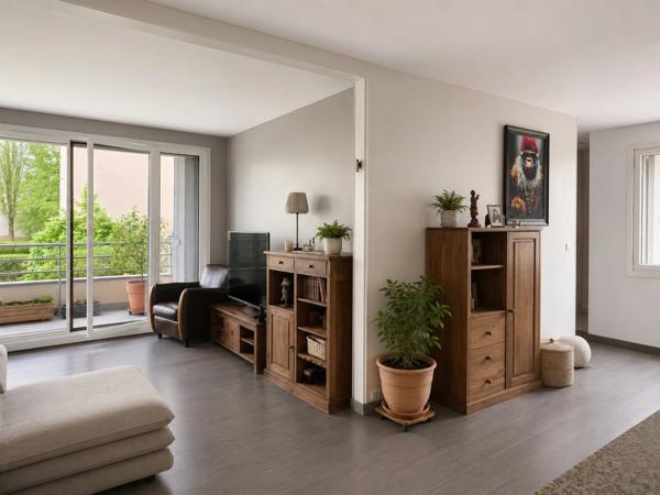 78 MONTIGNY-LE-BRETONNEUX – Secteur Le Pas du Lac - 3 PIÈCES de 74,45 M² AVEC BALCON, 2 chambres; parking et vue sur jardin