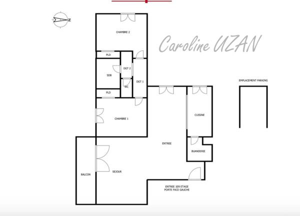 78 MONTIGNY-LE-BRETONNEUX – Secteur Le Pas du Lac - 3 PIÈCES de 74,45 M² AVEC BALCON, 2 chambres; parking et vue sur jardin