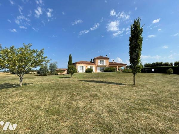 AUCH (32) A 10min, au calme, belle villa de qualité construite en 2003 sur 3000m².