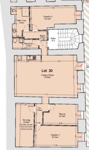 Millau (12100) APPARTEMENT T4 BIS NEUF DE 108 M² EN CENTRE VILLE DE MILLAU