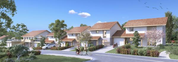 Dpt Haute Savoie (74), à vendre PERRIGNIER - Villa familiale de 96,31 m² avec un terrain de 224 m2