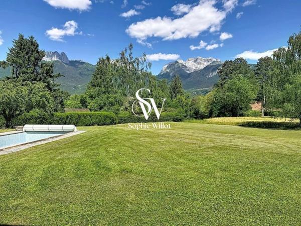 Maison de Famille à vendre 7 pièces - 200 m2 hab. (245 utiles) - 2000m2 terrain prox. Lac - proche de ANNECY (74)