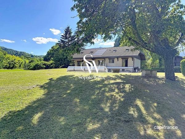 Maison de Famille à vendre 7 pièces - 200 m2 hab. (245 utiles) - 2000m2 terrain prox. Lac - proche de ANNECY (74)
