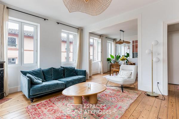 Appartement rénové au coeur de Toulouse
