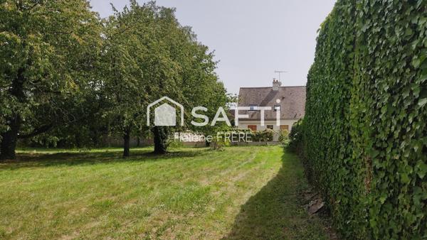 Beau terrain diffus à proximité des commerces et services