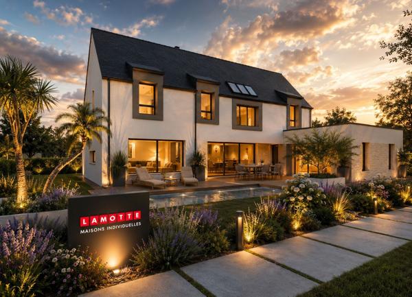Terrain + Maison à vendre 10 pièces - 190 m²