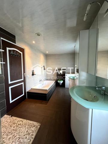 JOLIE MAISON JUMELÉE 240M2 AVEC JARDIN 760M2 ; TERRASSE , GARAGE 5 VOITURES;