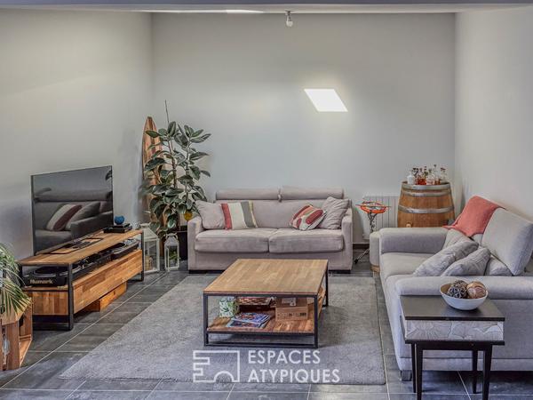 Maison de bourg au Pallet avec son jardin intimiste