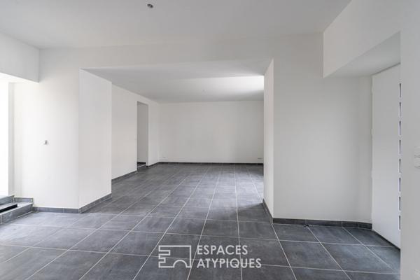 Maison de bourg au Pallet avec son jardin intimiste