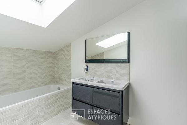 Maison de bourg au Pallet avec son jardin intimiste