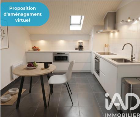 Maison à vendre 3 pièces 53 m² Saint-Jean-Lespinasse
