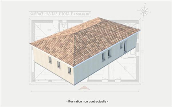 Terrain à vendre |  Le Pizou |  1000 m²